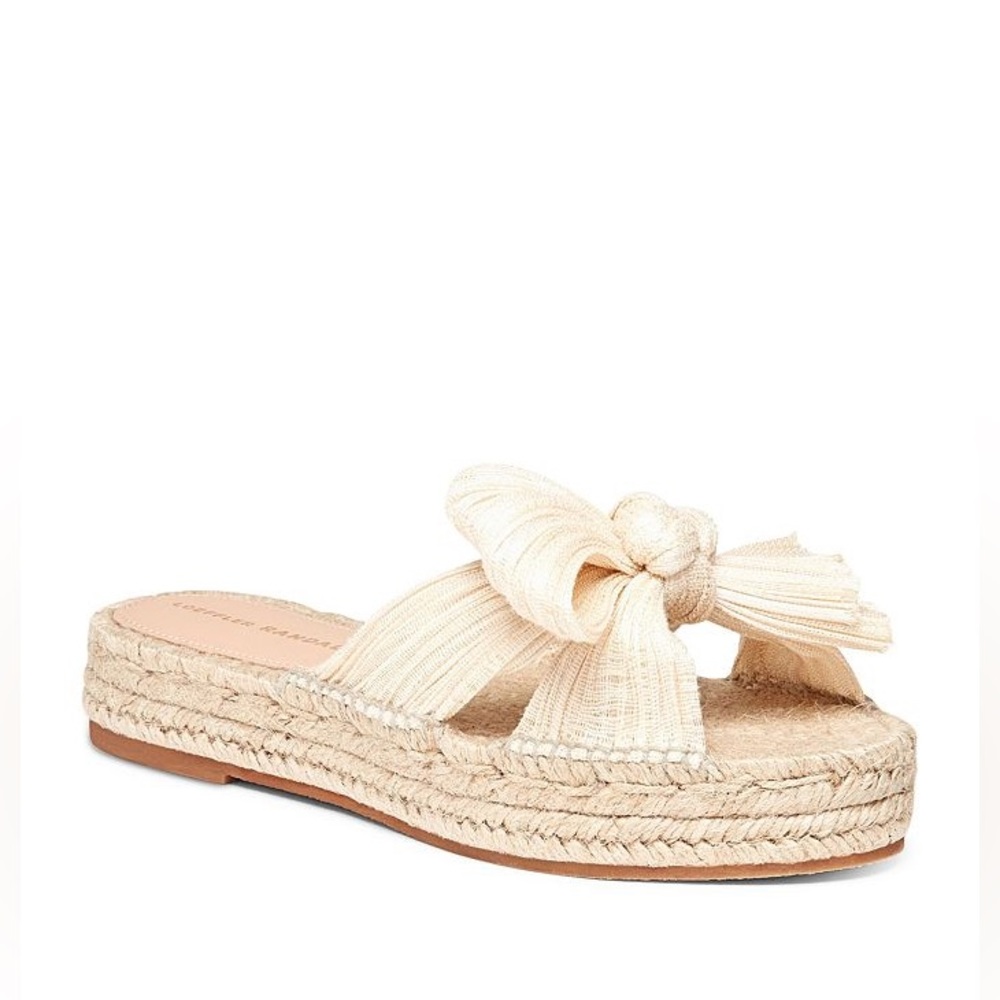 Loeffler Randall Juniper Pleated Knot Espadrille sandal